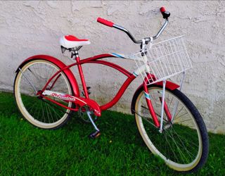 Classic schwinn legacy 26" Beach Cruiser bike bicicleta basket