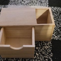 Pen Holder With Drawer