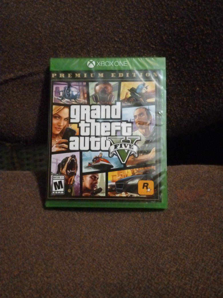 Grand Theft Auto 5 Premium Edition Brand New Unopened