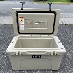 Yeti Tundra 45 Cooler Desert Sand Color