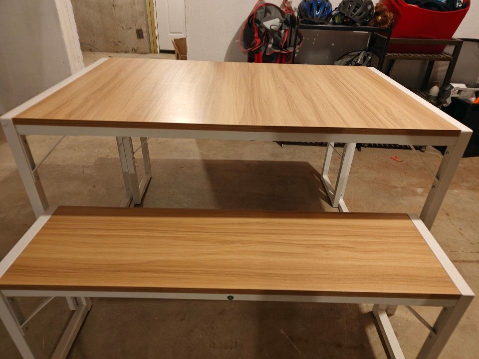 Dining Table With Benches
