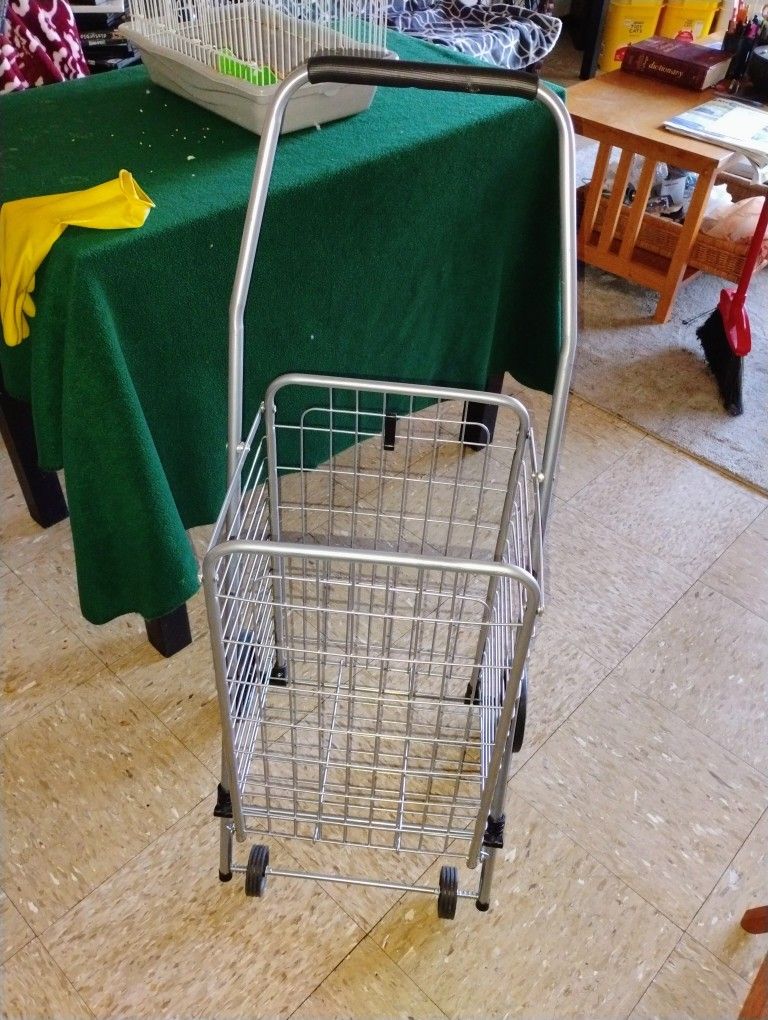 Smaller Size Folding Shopping Cart Pickup Only Cash 