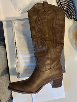 Pasuot Western Cowboy Boots for Women