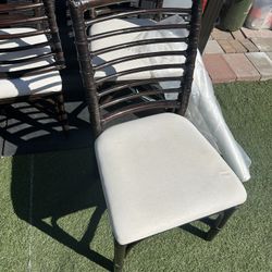 Bamboo Chairs Sillas Silla 