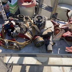 Assorted CJ five used jeep parts