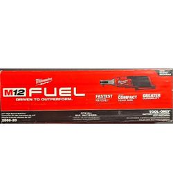 Milwaukee M12 Fuel 1/4” Dr Cordless Brushless Ratchet  2566-20, BRAND NEW