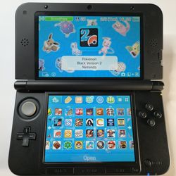 Nintendo 3DS XL, With All Pokemon Games. Good Condition