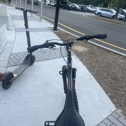 Black And Red Bike Pick Up