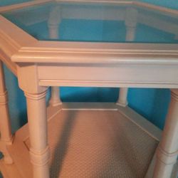 Octagon unique coffee and end tables