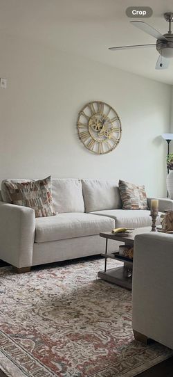 Sofa, Love Seat & Ottoman Set – Excellent Condition!