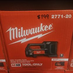 Milwaukee M18 Transfer Pump Tool Only 