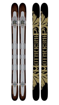 Line Mothership Rocker Alpine Touring AT Skis 185 cm