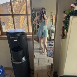 Blue Sparkly Romper