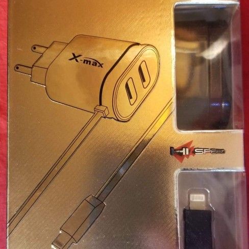 iPhone USB charging cable available with travel car adapter or wall adapter or cable by itself fast charging fast charger cables also availabl Bz7