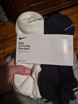 Nike ankle dri-fit socks 6pack