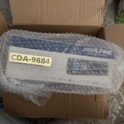 Alpine AiNet CDA 9884 AM/FM/CD Single Din Car Stereo NEW