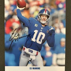Autographed NFL Player 8x10 Photos