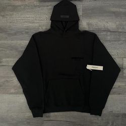 Black essentials Hoodie