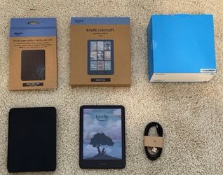 Amazon Kindle Colorsoft Signature Edition (2024) 32GB Metallic Black.