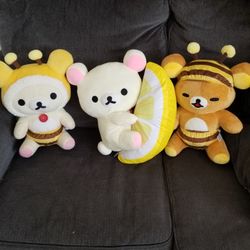 Cute Rilakkuma Plushies 