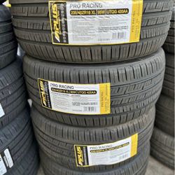 235/40/18 AS PLUS TIRES  (4 TIRES NEW) INCLUDED INSTALLATION AND BALANCING 