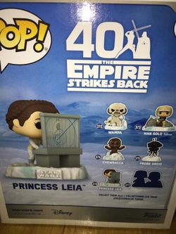 POP Star Wars Battle At Echo Base: Princess Leia Brand New In Package