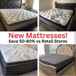 Brand New Mattresses! While They last 