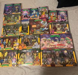 NIB NECA TMNT TOONS LOT