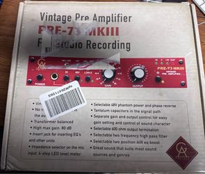 Golden Age Project PRE-73 MKIII Microphone Preamp