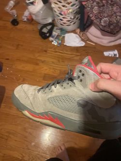 Jordan 5 grey color way