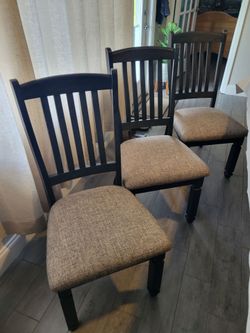 6 Ashley Furniture Tyler Creek dining chairs