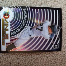 Giancarlo Stanton 2021 Panini Optic T Minus Card