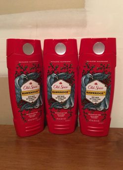 Pack of 3 old spice men body washes