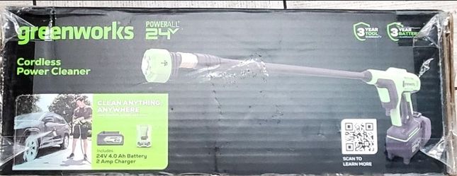 Greenworks 24V Cordless Power Cleaner