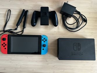 Nintendo Switch With Accessories