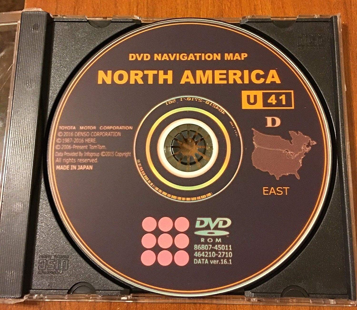 2002-2015 Toyota Lexus Scion GPS Navigation Map DVD Update North America
