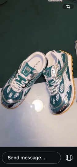 Silver and Green Bottegas New size 12