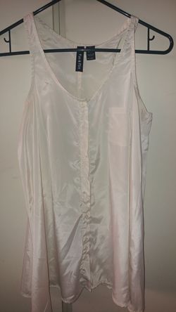 Size M sleeveless blouse beige