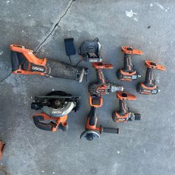 Ridgid 18v Tools 