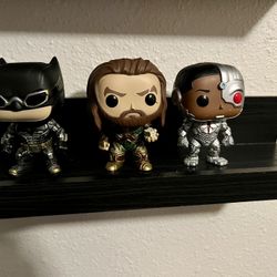 DC Justice League Funko Pops 
