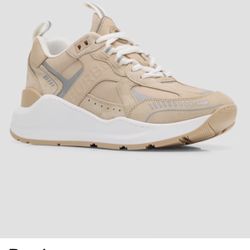 Burberry sean mixed media runner sneakers 