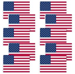 (Brand New) 10 USA American 3’ x 5’ foot flags - FIFA World Cup, 4th of July