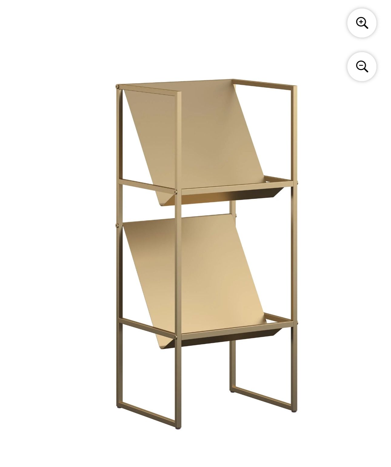 Set Of Two New Vinyl Records Storage Shelf Shelves Bookshelf Book Case Books