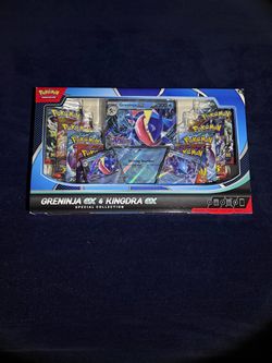 Pokemon greninja and kingdra ex box