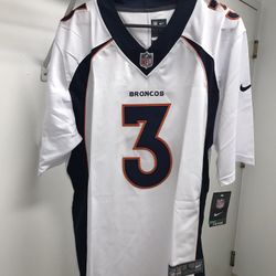 Denver Broncos Russell Wilson Stitched Jersey Size Large 