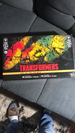 Transformers Age of the Primes Dinobot Snarl & Slug