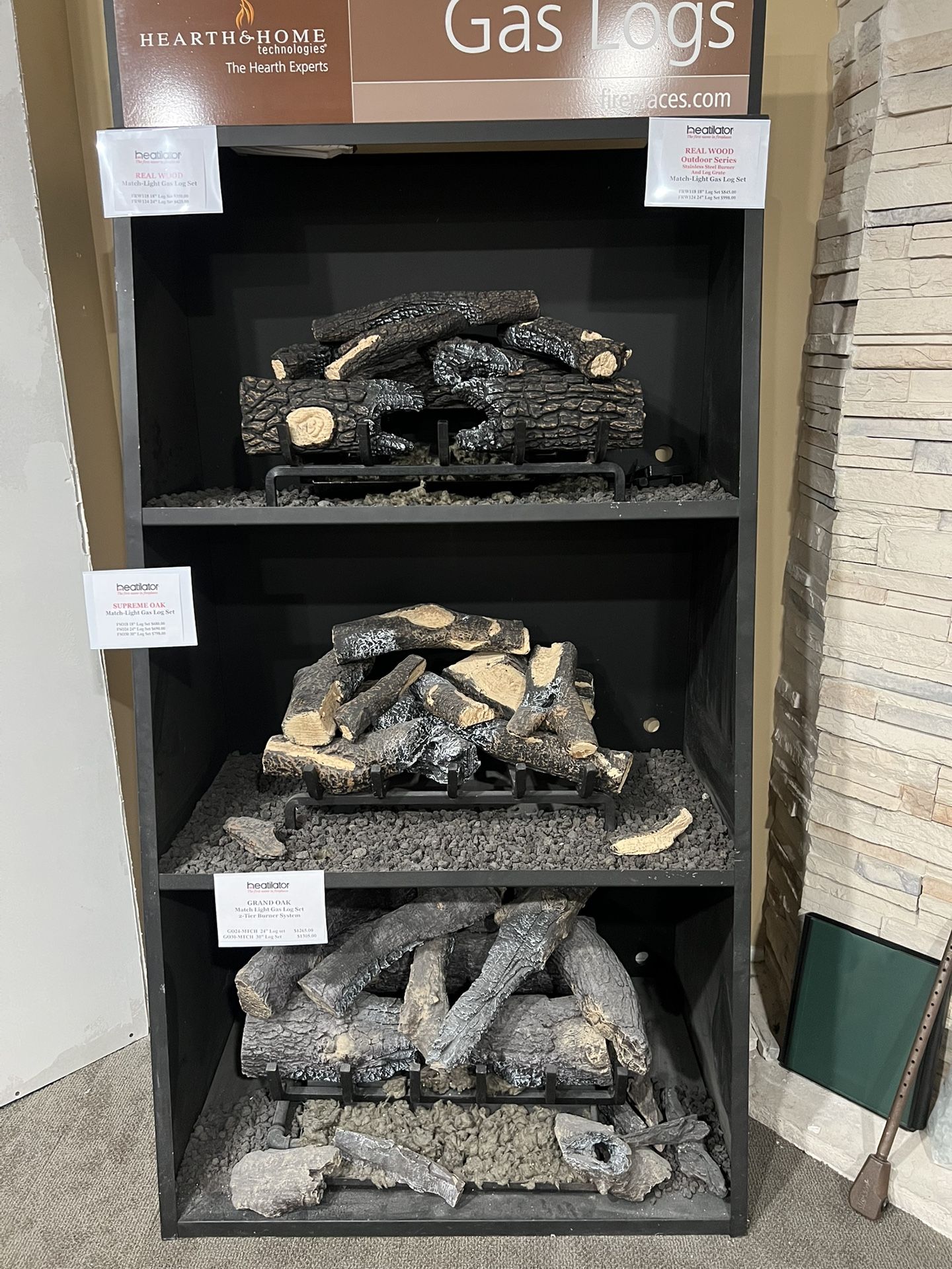 Gas Logs 18’ & 24’