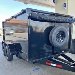 8x12x4 Smooth Dump Trailer