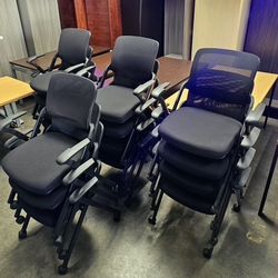 Hon Nesting Stackable Rolling Chairs **Each**

