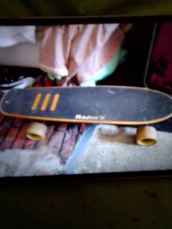 Electric razors  skateboard